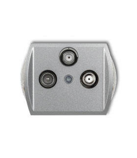 TREND Mechanizm gniazda abonenckiego 2 wyjścia SAT + TV Karlik 7GSN