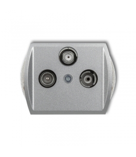 TREND Mechanizm gniazda abonenckiego RTV-SAT końcowego (2 wejścia antenowe) Karlik 7GST