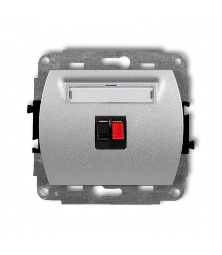 TREND Mechanizm gniazda głośnikowego pojedynczego Karlik 7GG-1