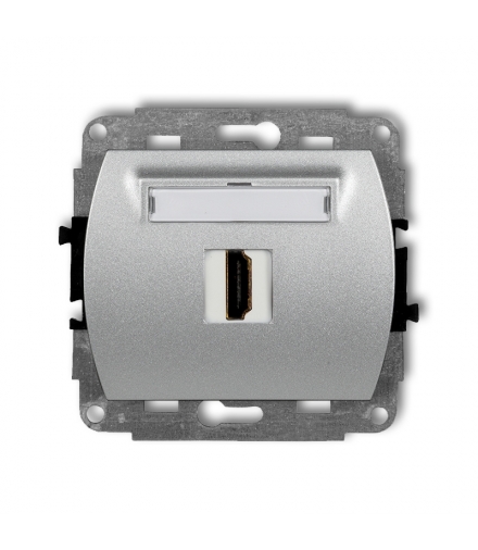 TREND Mechanizm gniazda pojedynczego HDMI 2.0 Karlik 7HDMI-1