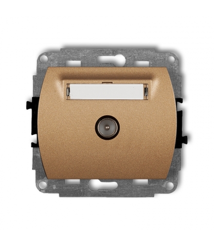 TREND Mechanizm gniazda antenowego pojedynczego TV Karlik 8GTV-1