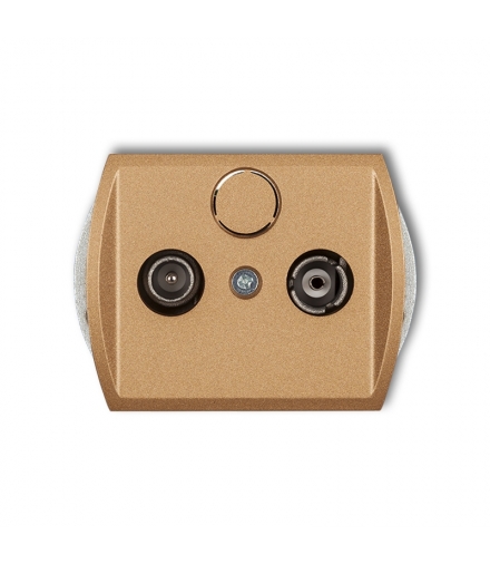 TREND Mechanizm gniazda abonenckiego RTV przelotowego 9dB Karlik 8G9P