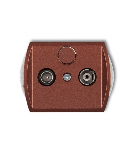 TREND Mechanizm gniazda abonenckiego RTV końcowego 2dB Karlik 9G2K