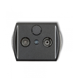 TREND Mechanizm gniazda abonenckiego RTV przelotowego 15dB Karlik 11G15P