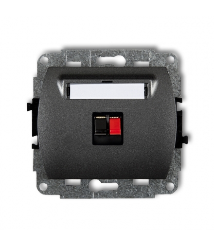 TREND Mechanizm gniazda głośnikowego pojedynczego Karlik 11GG-1