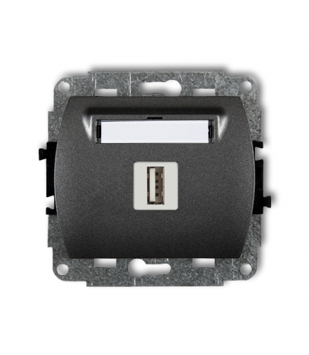 TREND Mechanizm gniazda pojedynczego USB A-A 3.0 Karlik 11GUSB-5