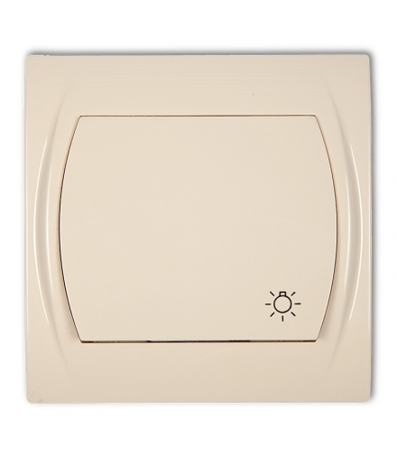 LOGO Łącznik zwierny światło podświetlany Karlik 1LWP-5L