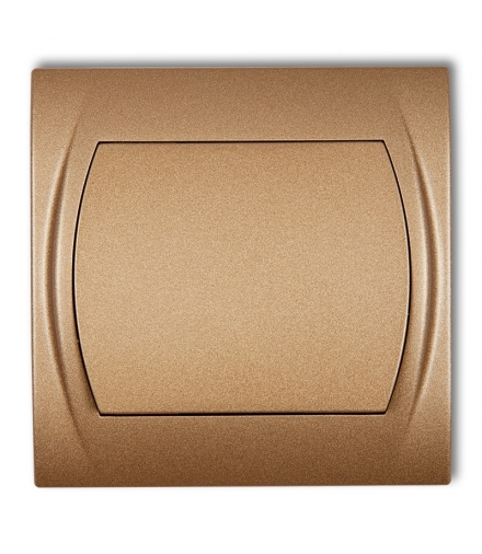 LOGO Łącznik zwierny, jednobiegunowy (jeden klawisz bez piktogramu) Karlik 8LWP-4.1