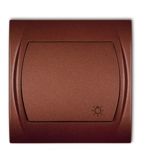 LOGO Łącznik zwierny światło podświetlany Karlik 9LWP-5L