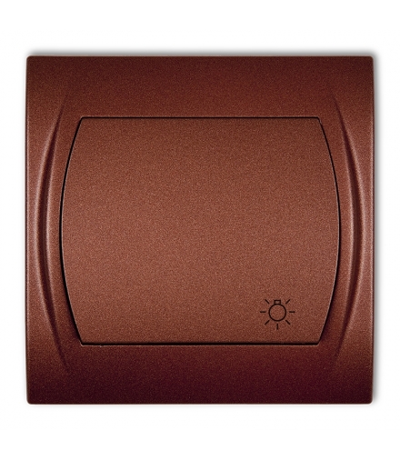 LOGO Łącznik zwierny światło podświetlany Karlik 9LWP-5L