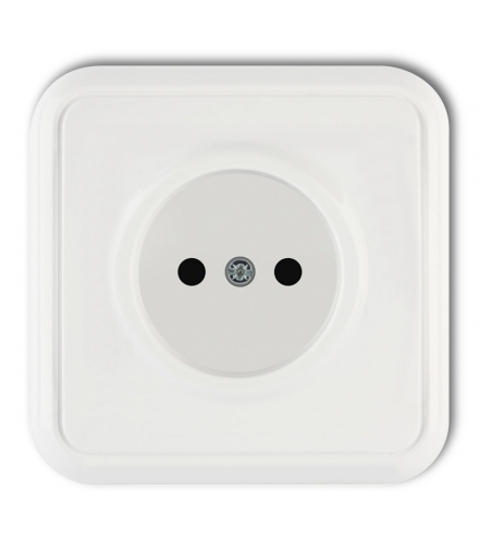 LIZA Gniazdo pojedyncze bez uziemienia 2P Karlik GPT-1