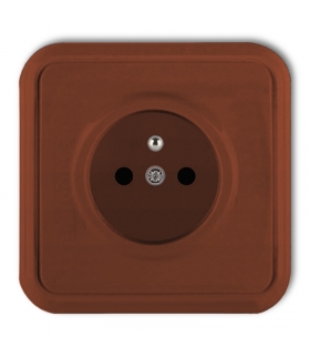 LIZA Gniazdo pojedyncze z uziemieniem 2P+Z Karlik 4GPT-1z