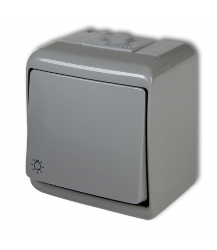 JUNIOR Łącznik zwierny światło podświetlany Karlik 10WHE-5L