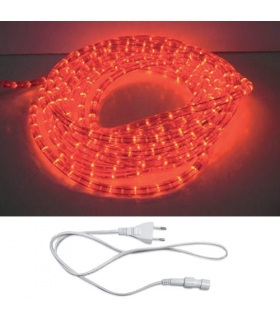 Wąż świetlny z akcesoriami ROPELIGHT SET 2 LINE RED 10M IDEUS 02215