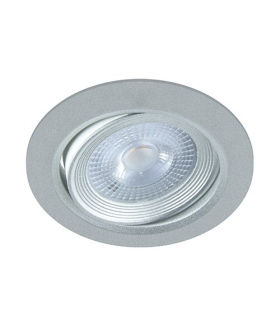Sufitowa oprawa punktowa SMD LED MONI LED C 5W 3000K SILVER IDEUS 03227