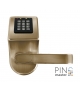 SZYLD Z KONTROLĄ DOSTĘPU EURA ELH-90B9 BRASS PINMASTER z funkcją otwierania kodem PIN wysyłanym przez SMS B91A773