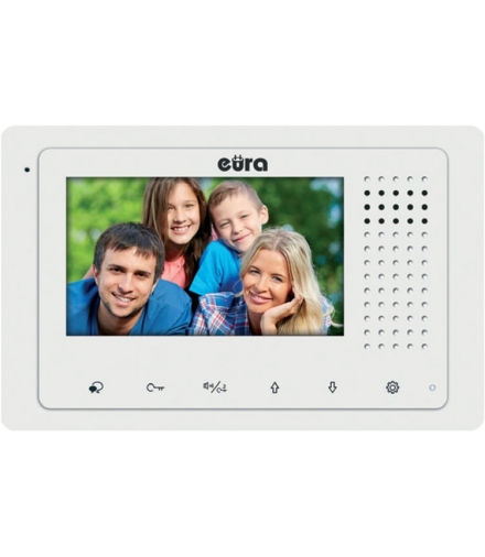 MONITOR EURA VDA-32A5 2EASY - biały, ekran 4,3