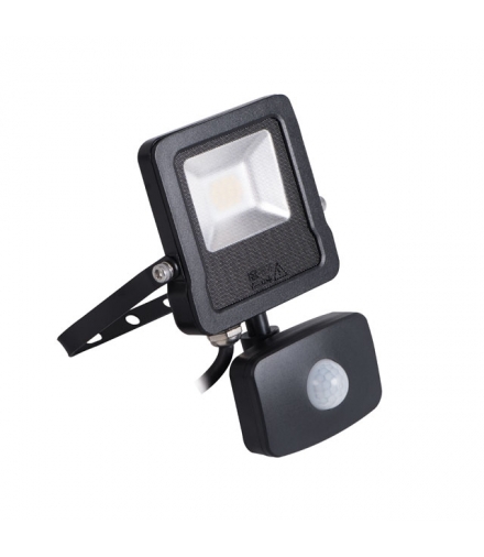 ANTOS LED 10W-NW-SE B Nawietlacz LED z czujnikiem ruchu Kanlux 27094