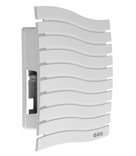 GONG DRZWIOWY DWUTONOWY EURA DB-80G7 ~230V AC jasnoszary, przycisk DBA-10G7 w zestawie