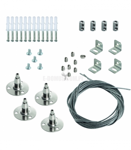 SPN BRAVO SP 60-62 Uniwersalna linka stalowa do zwieszania opraw oświetleniowych Kanlux 28504