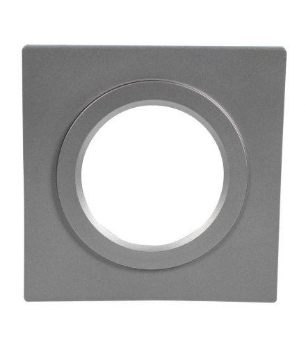 Ramka LED KONEKTO kwadratowa czarna LSR-CK-X1