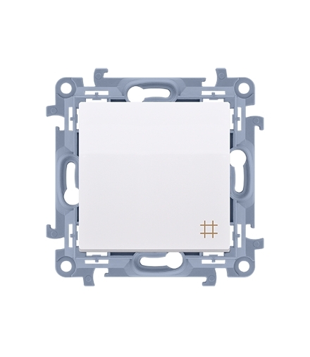 Łącznik krzyżowy biały 10AX CW7.01/11