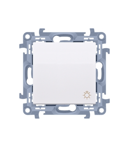 Przycisk "światło" biały 10AX CS1.01/11