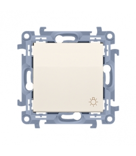 Przycisk "światło" kremowy 10AX CS1.01/41