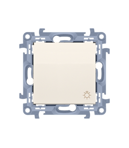 Przycisk "światło" kremowy 10AX CS1.01/41