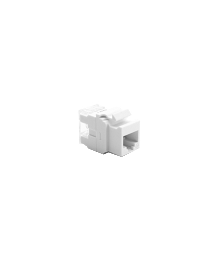 Wkład gniazda komputerowego RJ45 kat.5e, nieekranowany (UTP) biały MRJ455E
