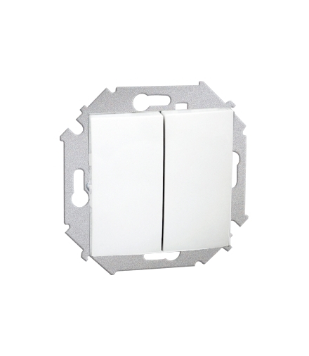 Łącznik świecznikowy (moduł) 16AX 250V, zaciski śrubowe, biały 1591398B-030