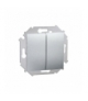 Łącznik świecznikowy (moduł) 16AX 250V, zaciski śrubowe, aluminiowy, metalizowany 1591398B-026
