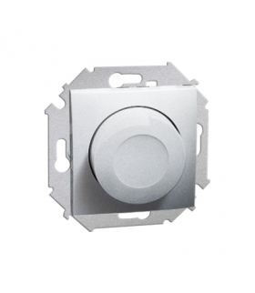 Ściemniacz naciskowo-obrotowy aluminiowy, metalizowany 1591311-026