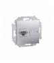 Gniazdo telefoniczne pojedyncze RJ11 aluminiowy, metalizowany 1591480-026