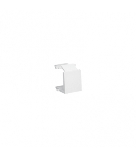 Zaślepka otworu wtyku RJ45/RJ12 pokrywy gniazda teleinformatycznego biały BWB-030