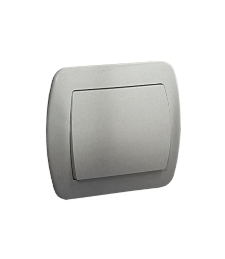 Łącznik jednobiegunowy aluminiowy, metalizowany 10AX AW1/26