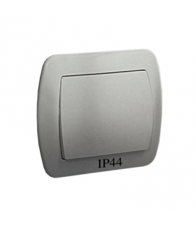 Łącznik jednobiegunowy bryzgoszczelny aluminiowy, metalizowany 10AX AW1B/26