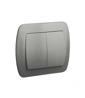 Łącznik świecznikowy aluminiowy, metalizowany 10AX AW5/26