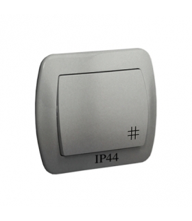 Łącznik krzyżowy bryzgoszczelny IP44, 10AX, 250V, zaciski śrubowe, aluminiowy AW7B/26