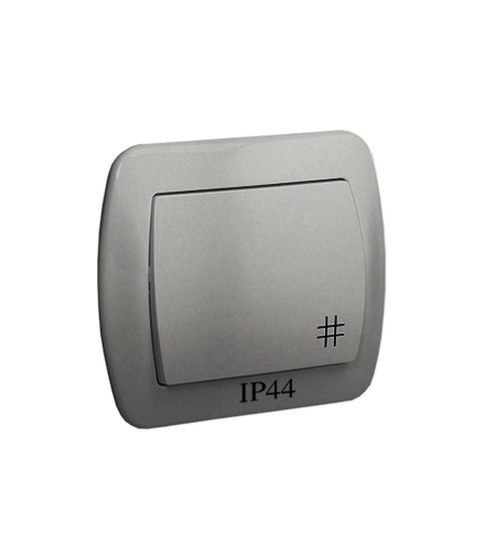 Łącznik krzyżowy bryzgoszczelny IP44, 10AX, 250V, zaciski śrubowe, aluminiowy AW7B/26