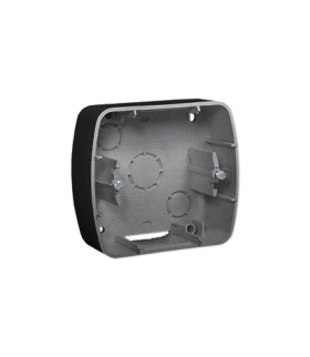 Puszka natynkowa 1-krotna aluminiowy, metalizowany APN1/26