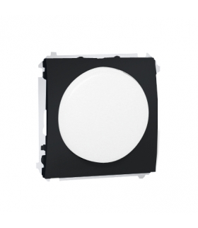 Sygnalizator świetlny LED - światło białe grafit mat, metalizowany MSS/1.01/28