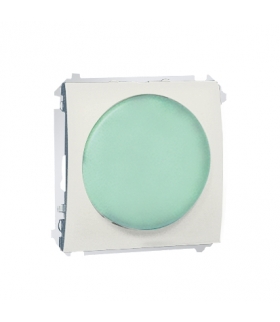 Sygnalizator świetlny LED - światło zielone ecru MSS/3.01/10