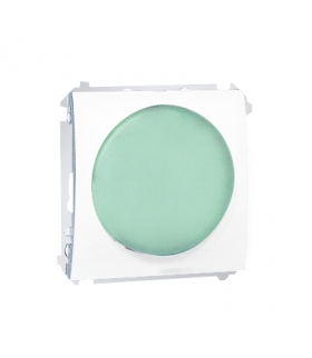 Sygnalizator świetlny LED - światło zielone biały MSS/3.01/11
