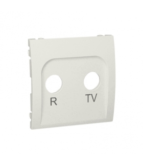 Pokrywa do gniazda antenowego R-TV końcowego i przelotowego ecru MAP/10