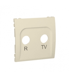 Pokrywa do gniazda antenowego R-TV końcowego i przelotowego beżowy MAP/12