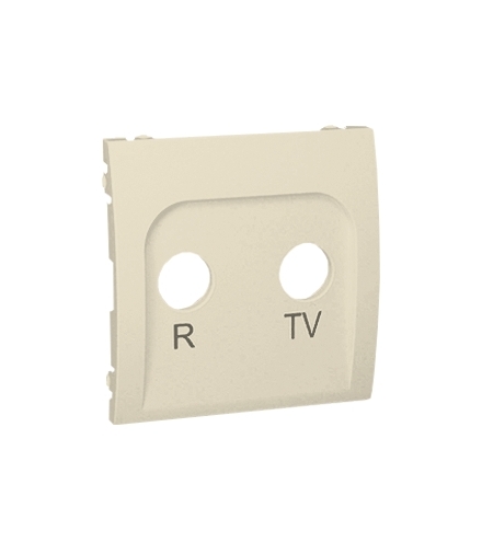 Pokrywa do gniazda antenowego R-TV końcowego i przelotowego beżowy MAP/12