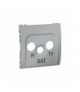 Pokrywa do gniazda antenowego R-TV-SAT aluminiowy, metalizowany MASP/26