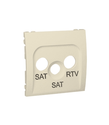 Pokrywa do gniazda antenowego SAT-SAT-RTV beżowy MAS2P/12
