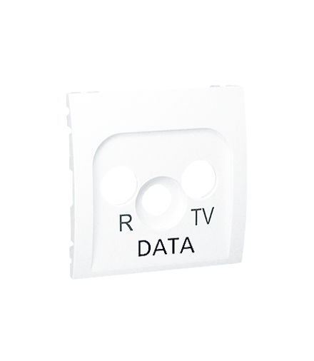 Pokrywa do gniazda antenowego R-TV-DATA biały MADP/11
